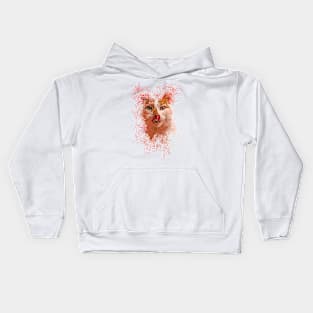 CAT SPLASH-1 Kids Hoodie